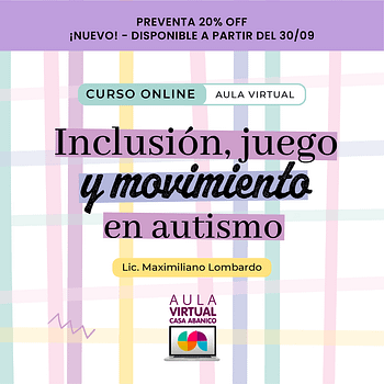 Inclusión, juego y movimiento en autismo